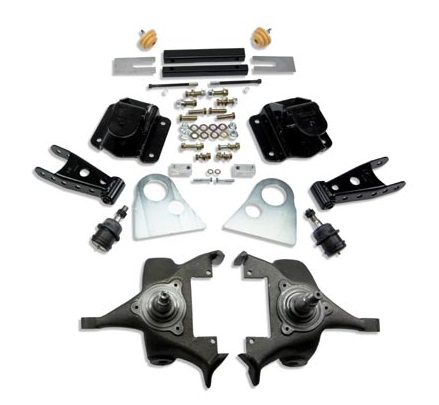 Belltech 2/4 Drop Spindle Lowering Kit 94-99 Dodge Ram 1500 2wd - Click Image to Close